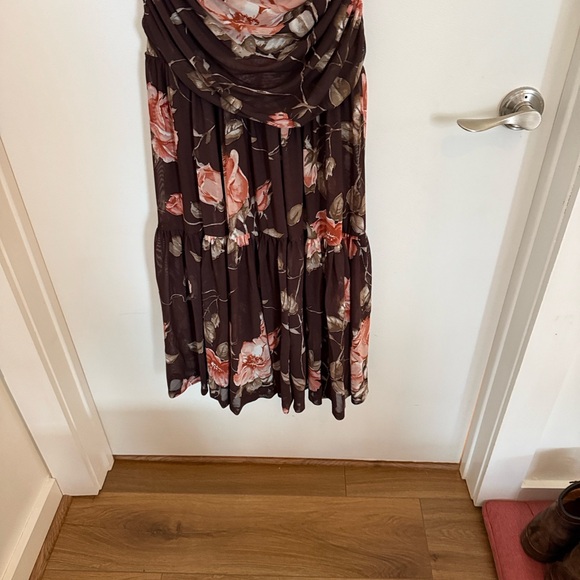 Anthropologie Floral Long Sleeve Dress - Picture 6 of 13